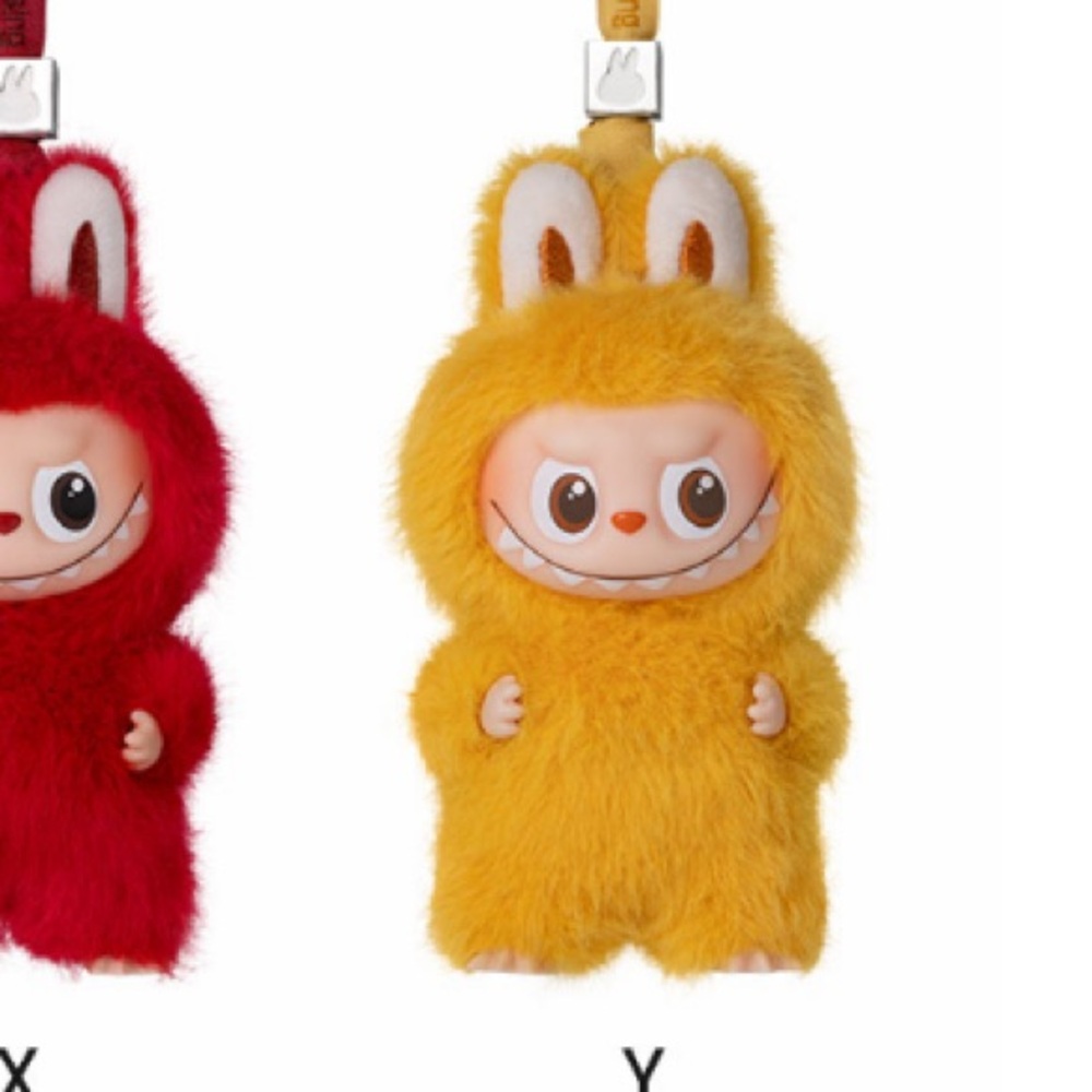 “Y”es Labubu pin for 💛 unopened box